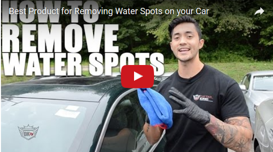 How to Easily Remove Water Spots from Cars