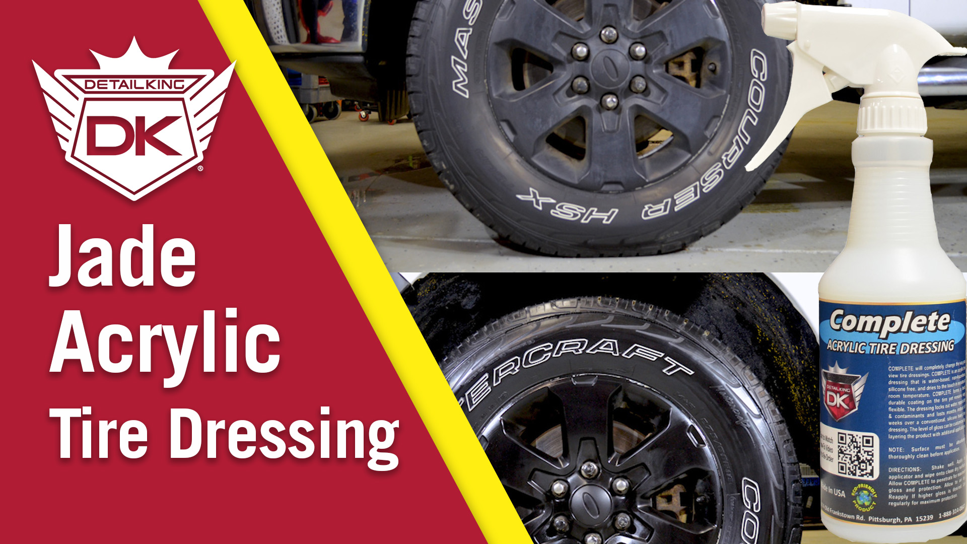 How To Restore and Protect Tires with Jade Complete Acrylic Tire ...