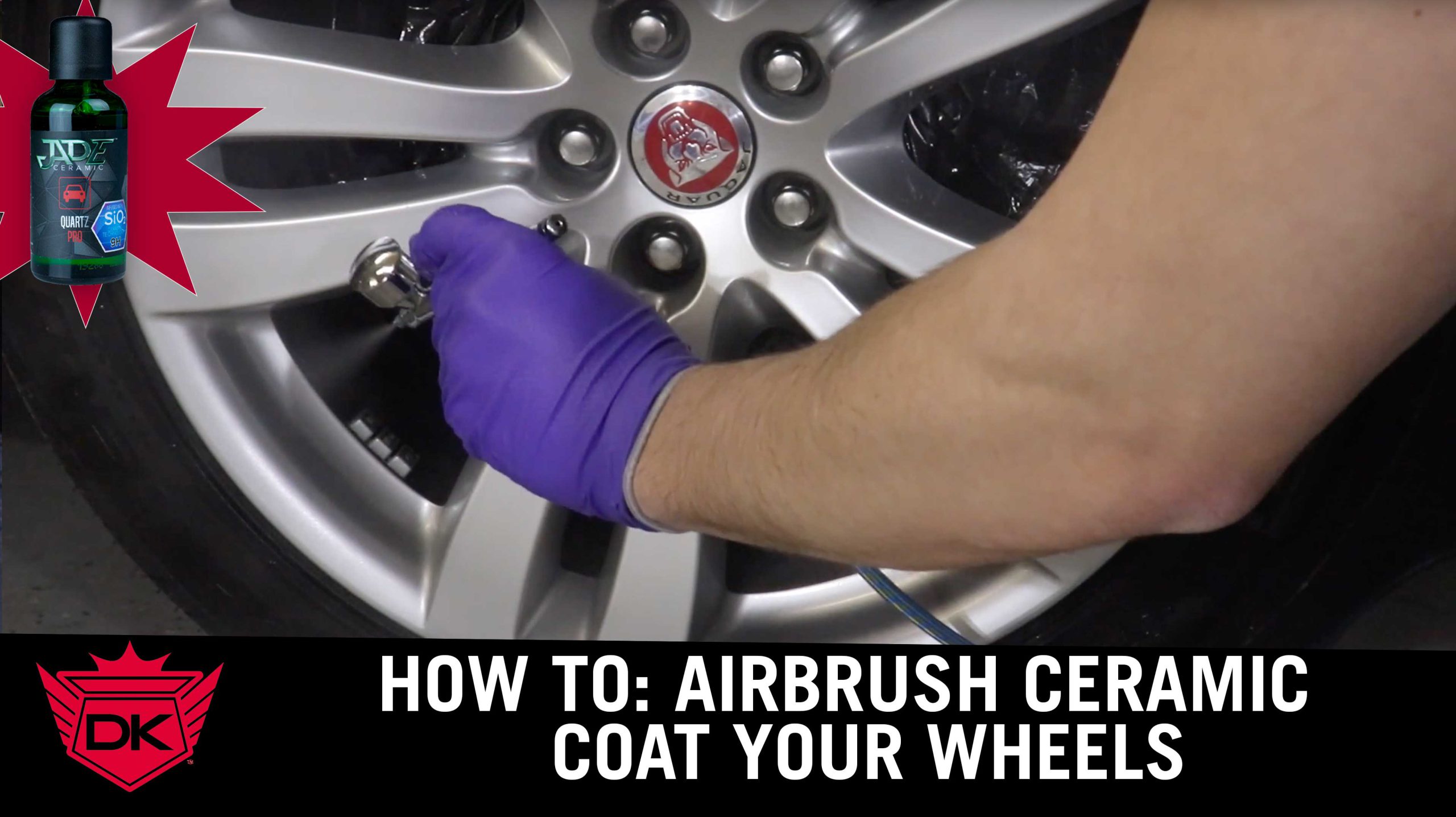 How to Ceramic Coat a Wheel With An Airbrush - Detail King